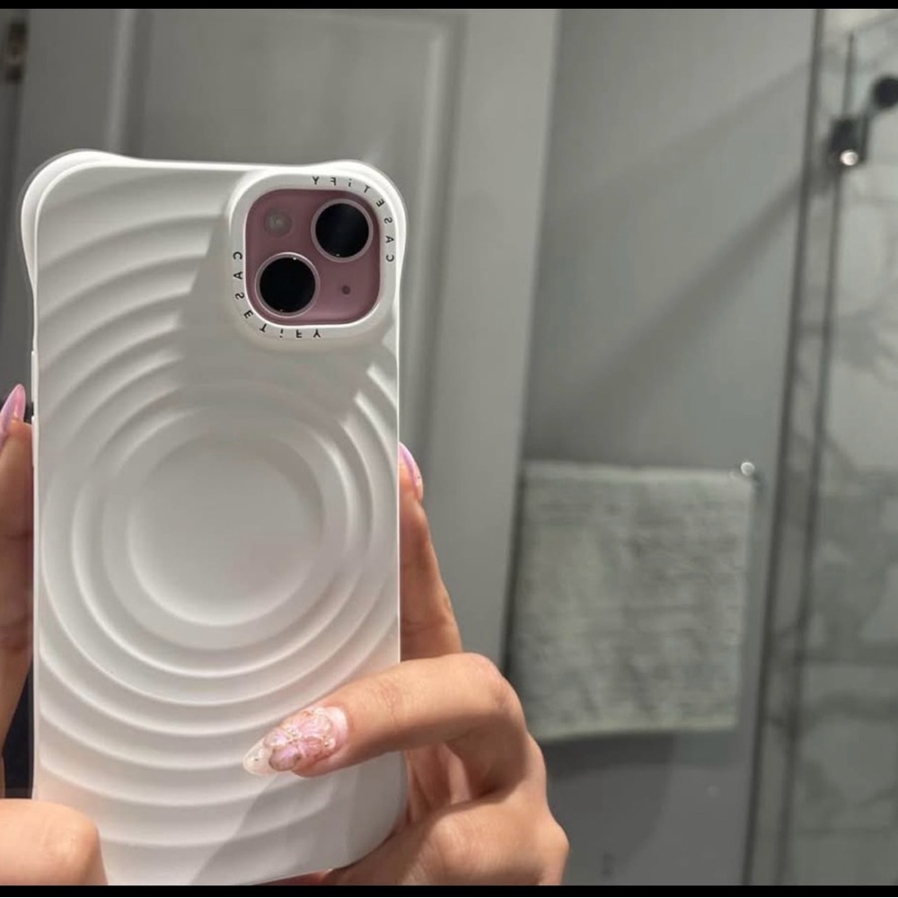 White Protective Phone Case (Casetify)